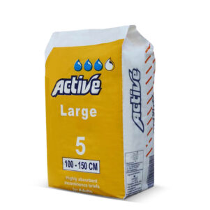 package of adult diaper of large size