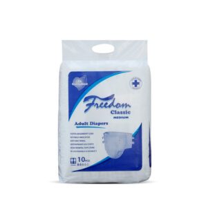 package of adult diaper of medium size